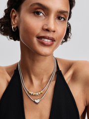 Textured Shell Mini Charm - 14k gold plating