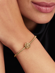 Openwork Heart Charm - 14k gold plating