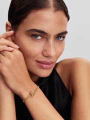 Openwork Heart Charm - 14k gold plating