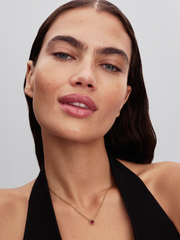 Elevated Heart Necklace - 14k gold plating