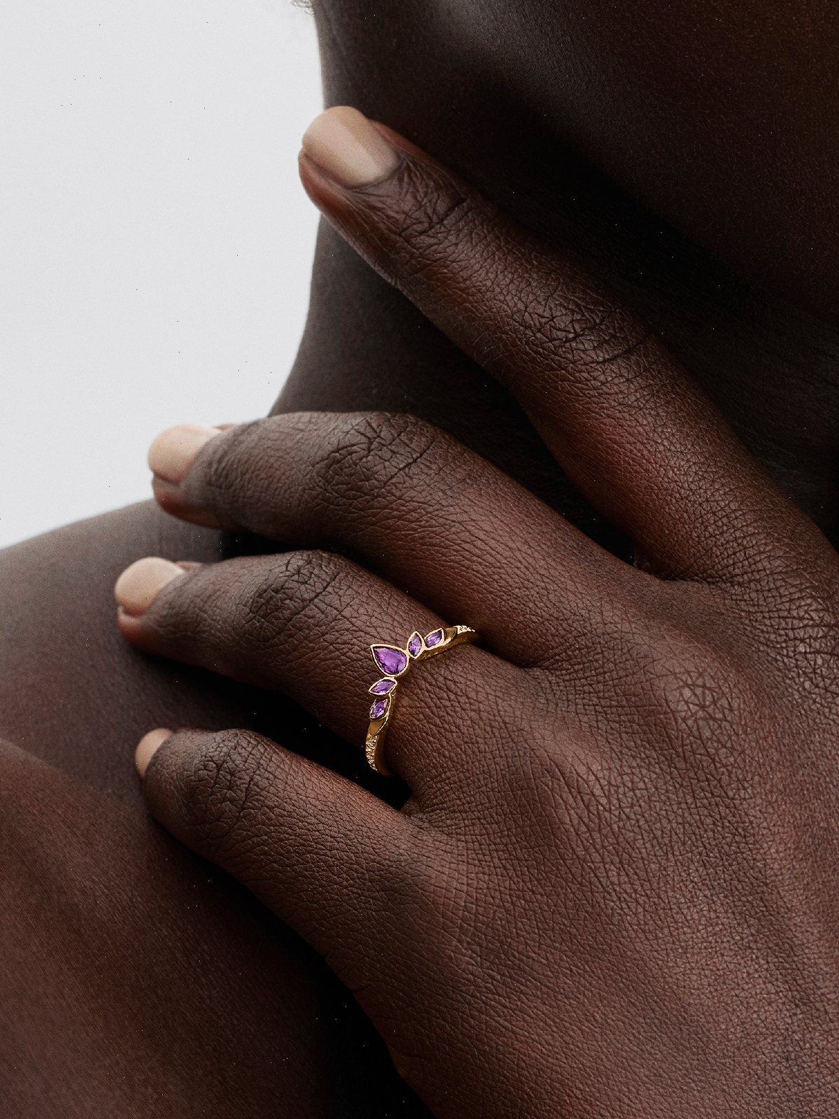 Disney Frozen Queen Anna Tiara Ring - 14k gold plating