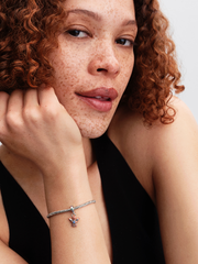 Gingerbread Angel Dangle Charm - Sterling silver