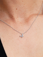 Butterfly Pendant Necklace - Sterling silver