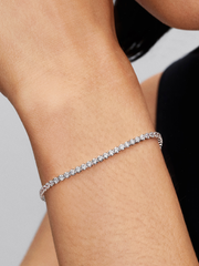 Sparkling Tennis Bracelet - Sterling silver