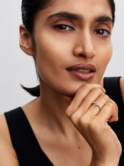 Sparkling Butterfly Ring - Sterling silver