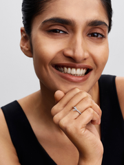 Sparkling Butterfly Ring - Sterling silver