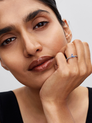 Sparkling Butterfly Ring - Sterling silver