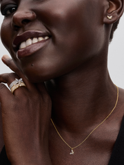 Sparkling Butterfly Bold Ring - 14k gold plating