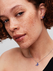 Butterfly Stud Earrings - Sterling silver