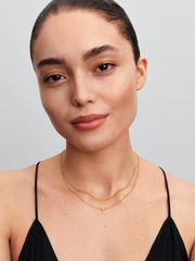 Pandora Era Bead Chain Necklace - 14k gold