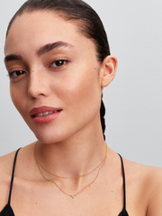 Pandora Era Linked Hearts Chain Necklace - 14k gold