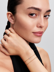 Pandora Era Figaro Chain Bracelet - 14k gold