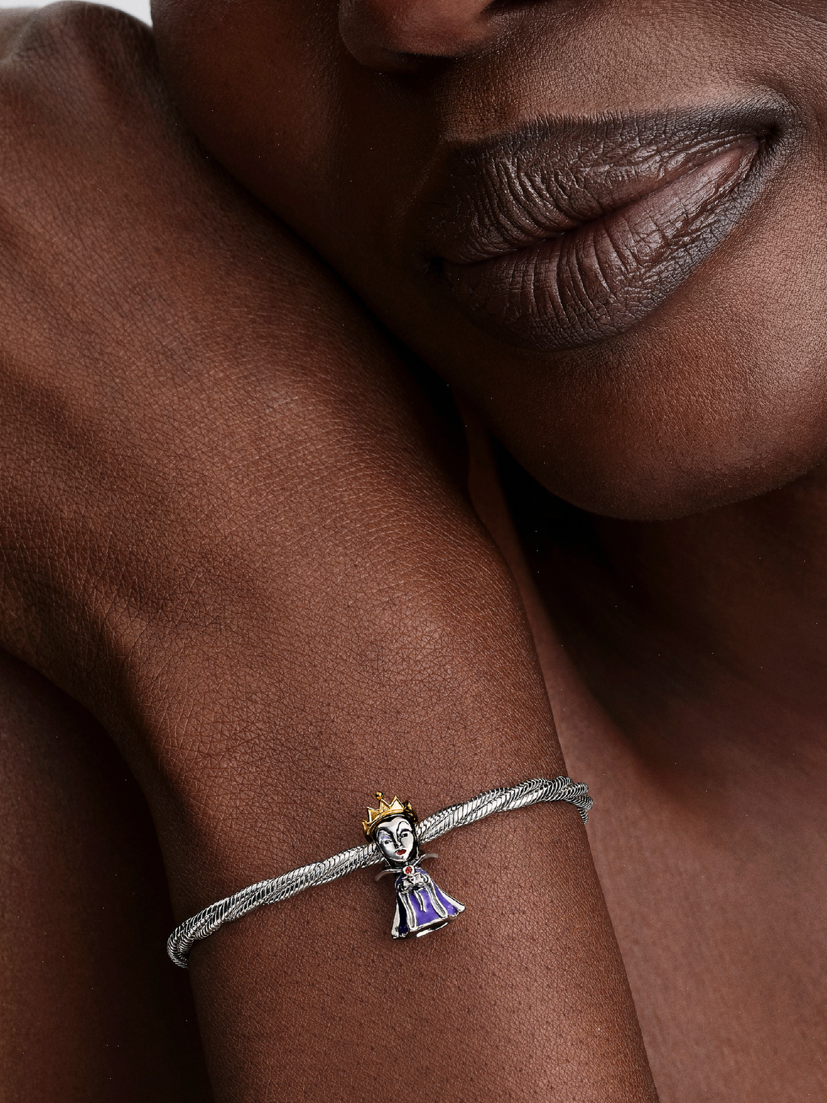 Disney Villains Evil Queen Charm - Sterling silver, 14k gold plating