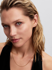 Ball Chain Necklace - 14k gold plating