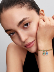 Bridgerton Butterfly & Bee Splittable Dangle Charm - Sterling silver, 14k gold plating