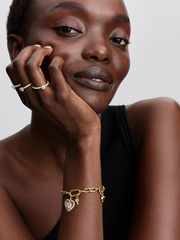 Key Mini Dangle Charm - 14k gold plating