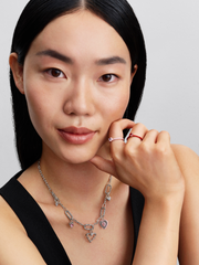 Heart Mini Dangle Charm - Sterling silver