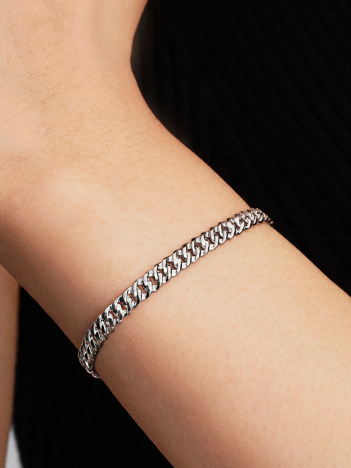 Cuban Chain Bracelet - Sterling silver