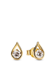 Pandora Infinite 14k Gold Lab-grown Diamond Earrings - 0.50 ct TW, 14k gold