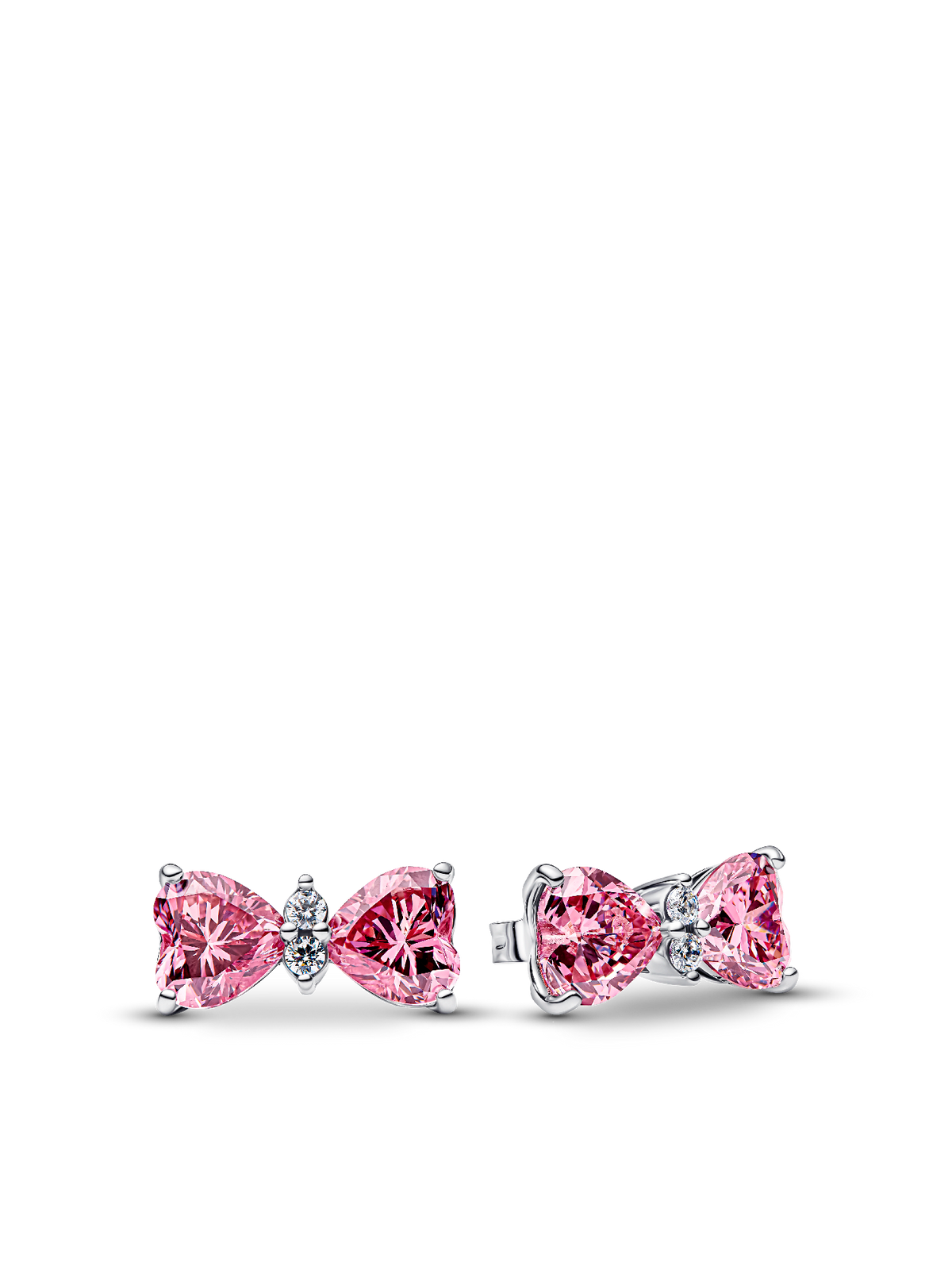 FINAL SALE - Bow Stud Earrings - Sterling silver