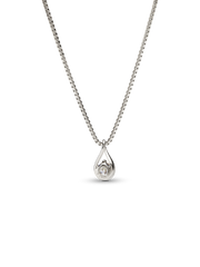 FINAL SALE - Pandora Infinite 14k White Gold Lab-grown Diamond Pendant Necklace - 0.25 ct TW, 14k white gold