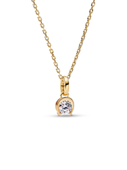 FINAL SALE - Pandora Talisman 14k Gold Lab-grown Diamond Horseshoe Pendant - 0.25 ct TW, 14k gold