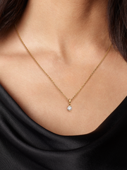 FINAL SALE - Pandora Talisman 14k Gold Lab-grown Diamond Infinity Pendant - 0.25 ct TW, 14k gold