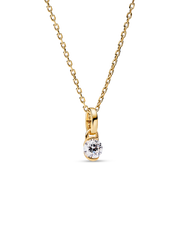 FINAL SALE - Pandora Talisman 14k Gold Lab-grown Diamond Infinity Pendant - 0.25 ct TW, 14k gold