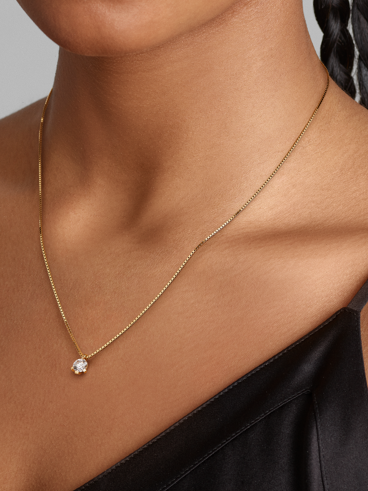 FINAL SALE - Pandora Nova 14k Gold Lab-grown Diamond Pendant Necklace - 0.50 ct TW, 14k gold
