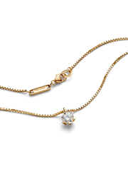 FINAL SALE - Pandora Nova 14k Gold Lab-grown Diamond Pendant Necklace - 0.50 ct TW, 14k gold