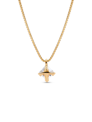 FINAL SALE - Pandora Nova 14k Gold Lab-grown Diamond Pendant Necklace - 1.00 ct TW, 14k gold