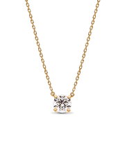 Pandora Era 14k Gold Lab-grown Diamond Pendant Necklace - 1.00 ct TW, 14k gold