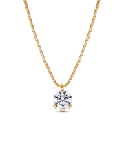 FINAL SALE - Pandora Nova 14k Gold Lab-grown Diamond Pendant Necklace - 1.00 ct TW, 14k gold