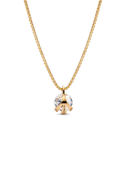 FINAL SALE - Pandora Nova 14k Gold Lab-grown Diamond Pendant Necklace - 1.00 ct TW, 14k gold