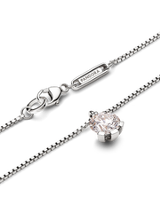 FINAL SALE - Pandora Nova 14k White Gold Lab-grown Diamond Pendant Necklace - 1.00 ct TW, 14k white gold