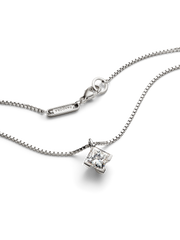 FINAL SALE - Pandora Nova 14k White Gold Lab-grown Diamond Pendant Necklace - 1.00 ct TW, 14k white gold