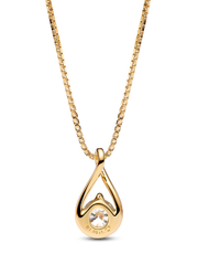 Pandora Infinite 14k Gold Lab-grown Diamond Pendant Necklace - 1.00 ct TW, 14k gold