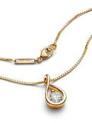 Pandora Infinite 14k Gold Lab-grown Diamond Pendant Necklace - 1.00 ct TW, 14k gold