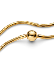 Snake Chain Necklace - 14k gold plating