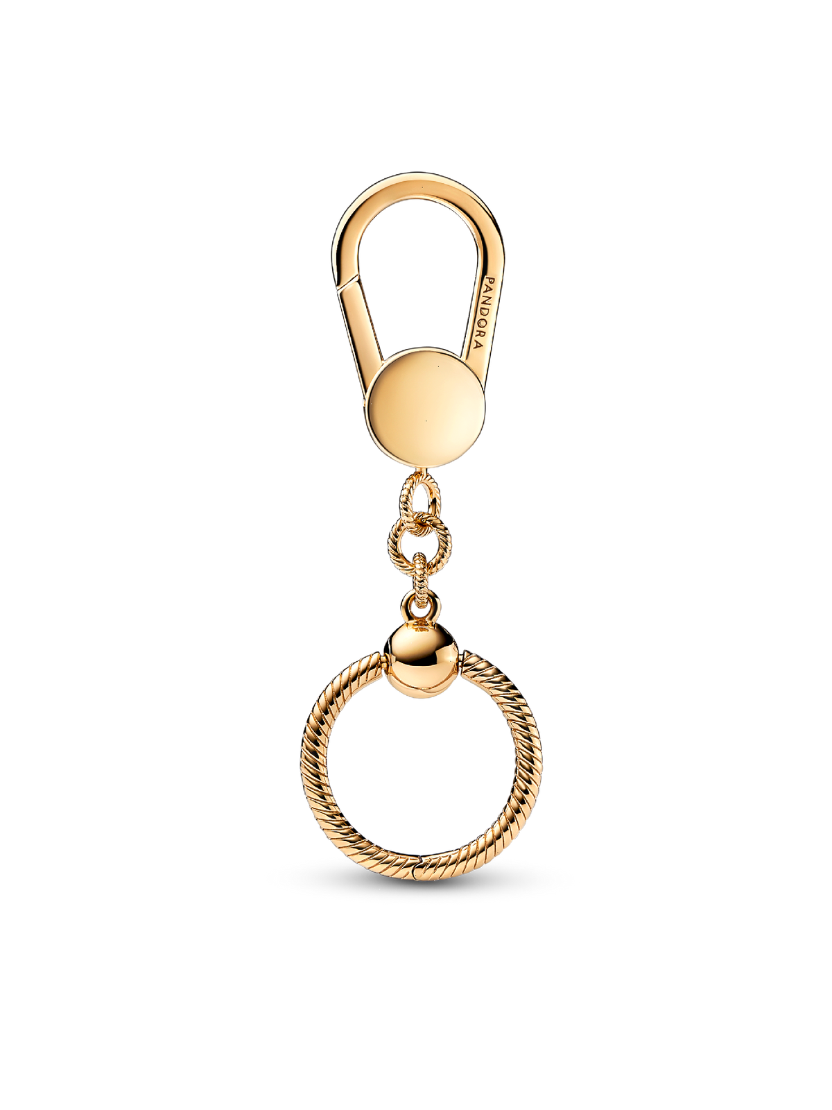 FINAL SALE - Pandora Moments Small Bag Charm Holder - 14k gold plating