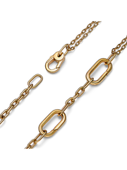 FINAL SALE - Pandora ME Double Link Chain Necklace - 14k gold plating