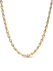 Infinity Chain Necklace - 14k gold plating
