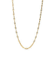 Anchor Chain Necklace - 14k gold plating