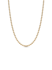 Ball Chain Necklace - 14k gold plating