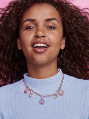 FINAL SALE - Pandora ME Small-Link Chain Necklace - 14k rose gold plating