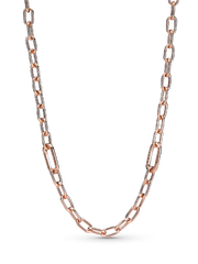 FINAL SALE - Pandora ME Small-Link Chain Necklace - 14k rose gold plating