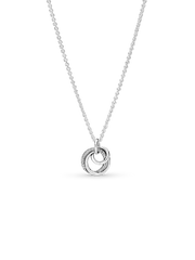 Family Always Encircled Pendant Necklace - Sterling silver
