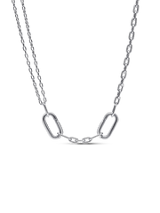 Pandora ME Double Link Chain Necklace - Sterling silver