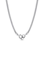Pandora Moments Studded Chain Necklace - Sterling silver