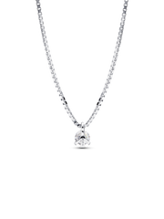 FINAL SALE - Pandora Nova Sterling Silver Lab-grown Diamond Pendant Necklace - 0.25 ct TW, Sterling silver